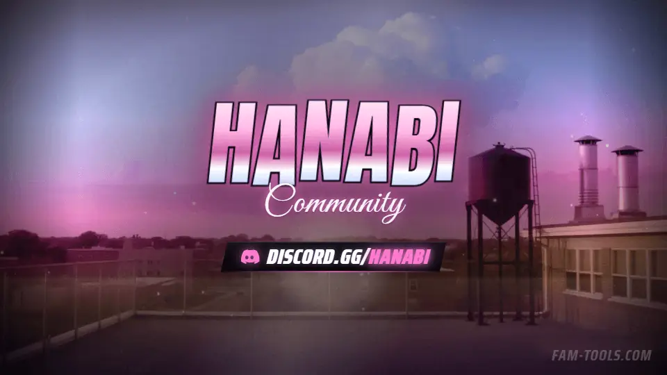 Anime Rooftop Photoreal rendered as a discord server banner at 960 by 540 pixels