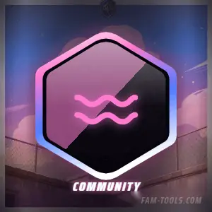 Anime Rooftop Painted rendered as a discord profile picture at 300 by 300 pixels