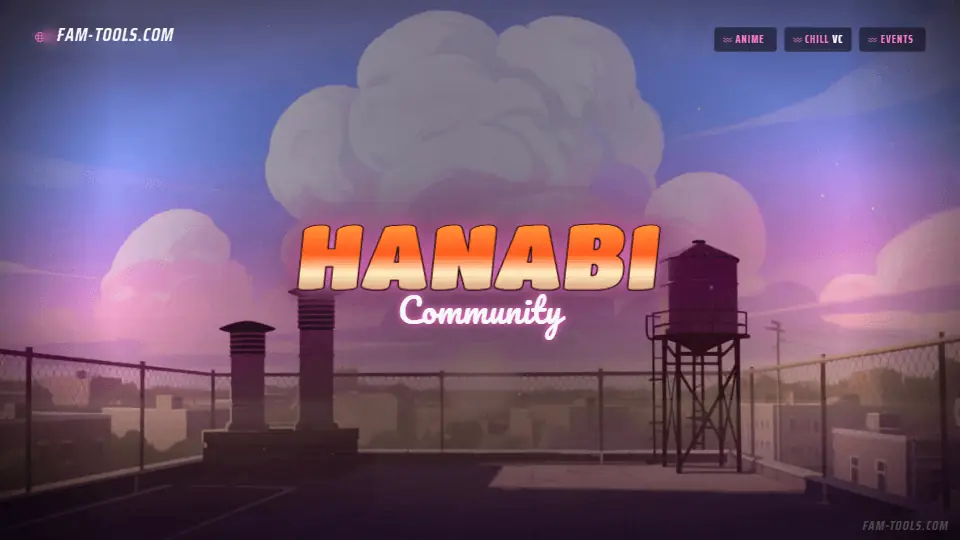 Anime Rooftop Painted rendered as a fivem loading screen at 1920 by 1080 pixels