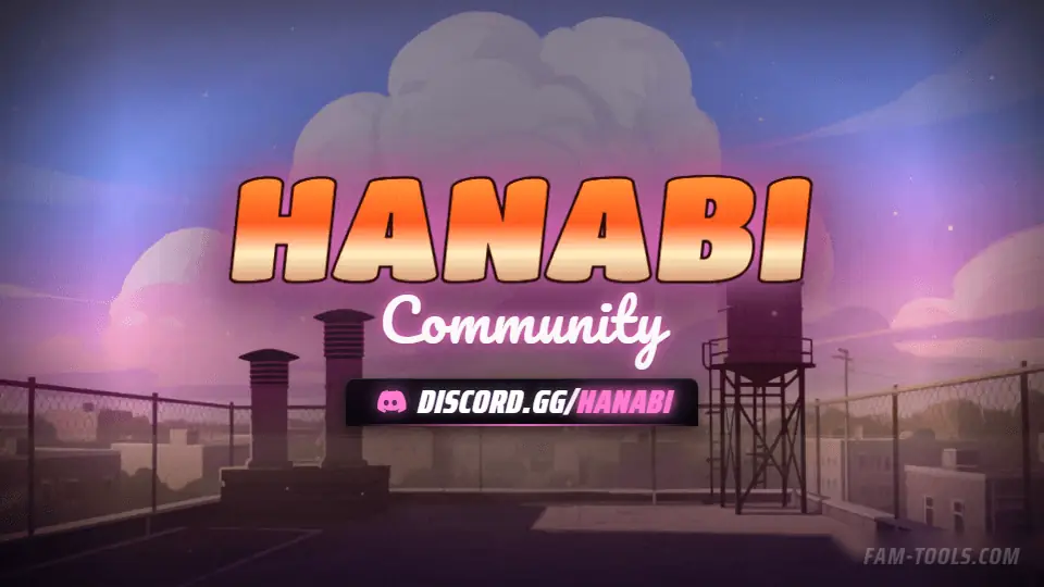 Anime Rooftop Painted rendered as a twitch offline screen at 1920 by 1080 pixels