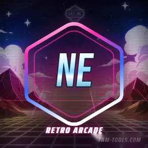 Arcade Grid Anime rendered as a discord profile picture at 300 by 300 pixels