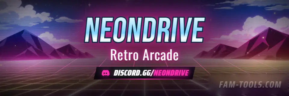 Arcade Grid Anime rendered as a x / twitter header at 1500 by 500 pixels