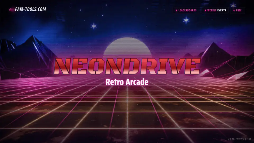 Arcade Grid Grunge rendered as a fivem loading screen at 1920 by 1080 pixels