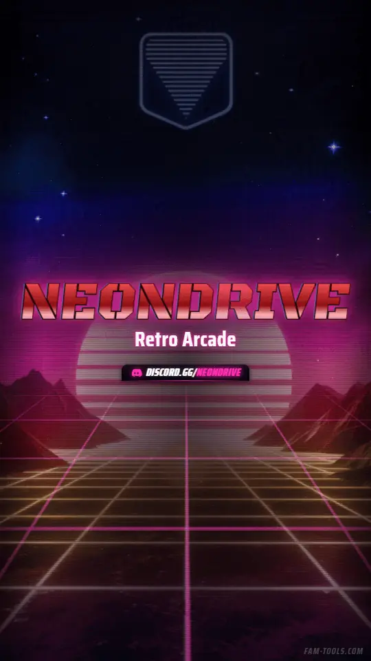 Arcade Grid Grunge rendered as a story / reel at 1080 by 1920 pixels