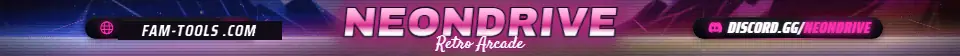 Arcade Grid Painted rendered as a fivem info banner at 1865 by 108 pixels