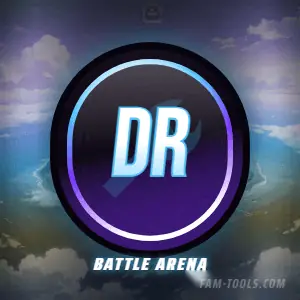 Battle Drop Anime rendered as a discord profile picture at 300 by 300 pixels