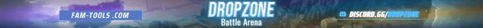 Battle Drop Anime rendered as a fivem info banner at 1865 by 108 pixels