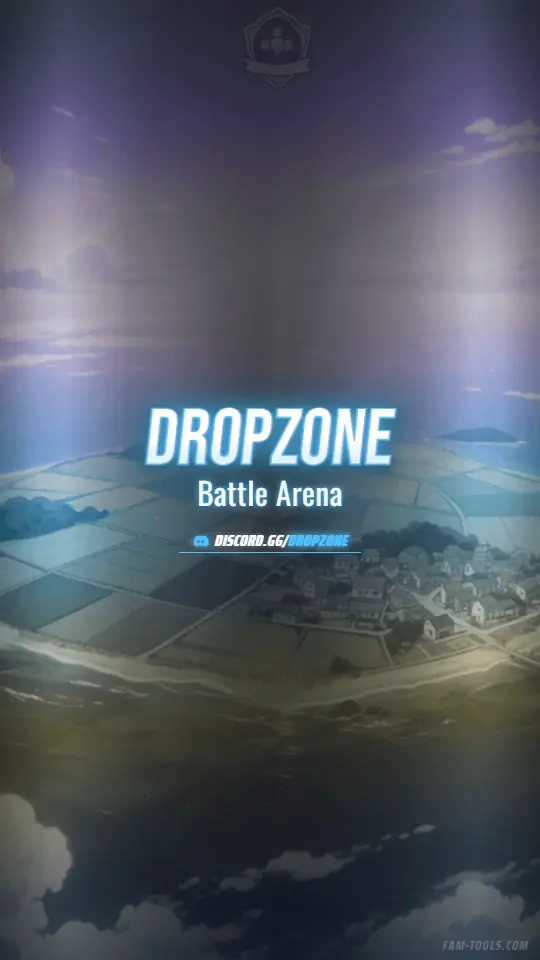 Battle Drop Anime rendered as a story / reel at 1080 by 1920 pixels