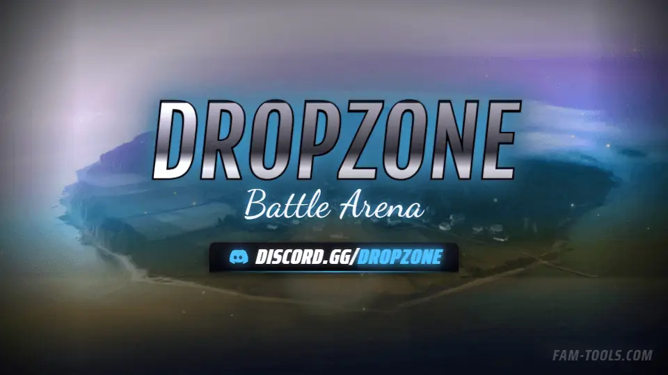 Battle Drop Photoreal rendered as a discord server banner at 960 by 540 pixels