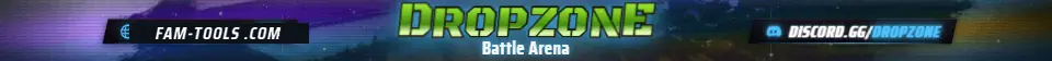Battle Drop Grunge rendered as a fivem info banner at 1865 by 108 pixels