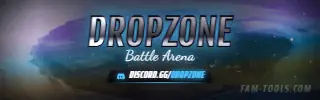 Battle Drop Photoreal rendered as a twitch panel at 320 by 100 pixels