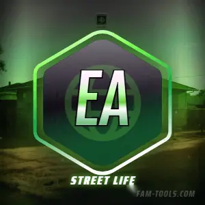 Block Party Photoreal rendered as a discord profile picture at 300 by 300 pixels