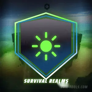 Blocky Isles Grunge rendered as a discord profile picture at 300 by 300 pixels