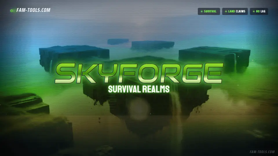 Blocky Isles Grunge rendered as a fivem loading screen at 1920 by 1080 pixels