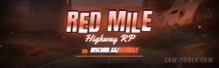 Canyon Highway Photoreal rendered as a twitch panel at 320 by 100 pixels