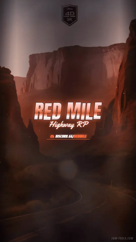 Canyon Highway Photoreal rendered as a story / reel at 1080 by 1920 pixels