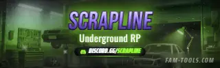 Chop Shop Anime rendered as a twitch panel at 320 by 100 pixels