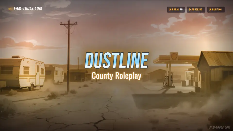 Desert Trailer Anime rendered as a fivem loading screen at 1920 by 1080 pixels