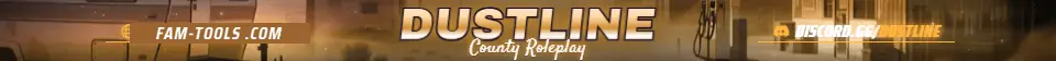 Desert Trailer Painted rendered as a fivem info banner at 1865 by 108 pixels