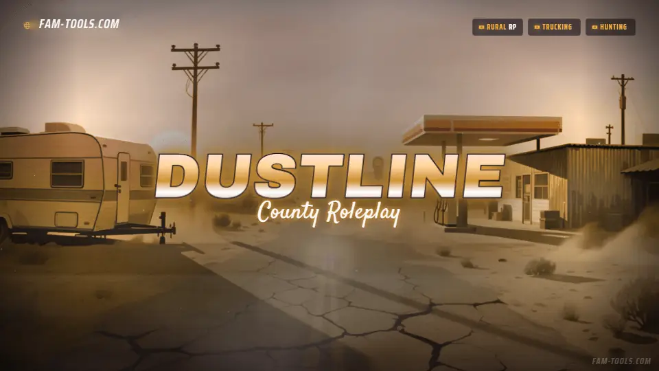 Desert Trailer Painted rendered as a fivem loading screen at 1920 by 1080 pixels
