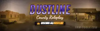 Desert Trailer Photoreal rendered as a twitch panel at 320 by 100 pixels