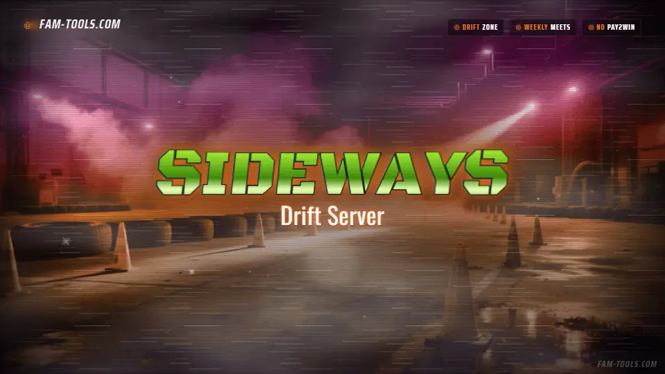 Drift Night Grunge rendered as a fivem loading screen at 1920 by 1080 pixels
