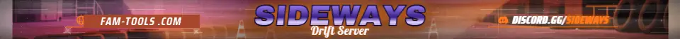 Drift Night Painted rendered as a fivem info banner at 1865 by 108 pixels
