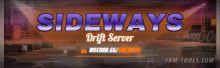 Drift Night Painted rendered as a twitch panel at 320 by 100 pixels
