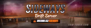 Drift Night Photoreal rendered as a twitch panel at 320 by 100 pixels