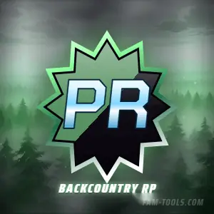 Foggy Forest Road Anime rendered as a discord profile picture at 300 by 300 pixels