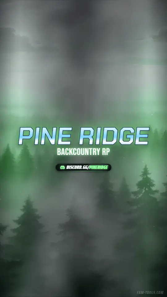Foggy Forest Road Anime rendered as a story / reel at 1080 by 1920 pixels