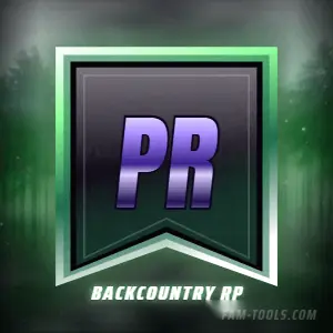 Foggy Forest Road Photoreal rendered as a discord profile picture at 300 by 300 pixels