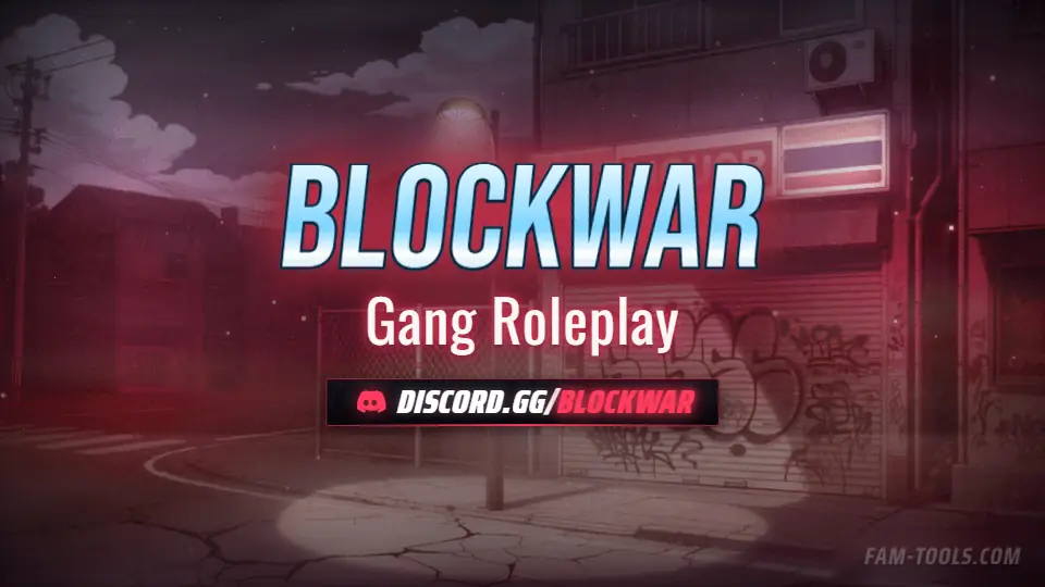 Gang Corner Anime rendered as a discord server banner at 960 by 540 pixels