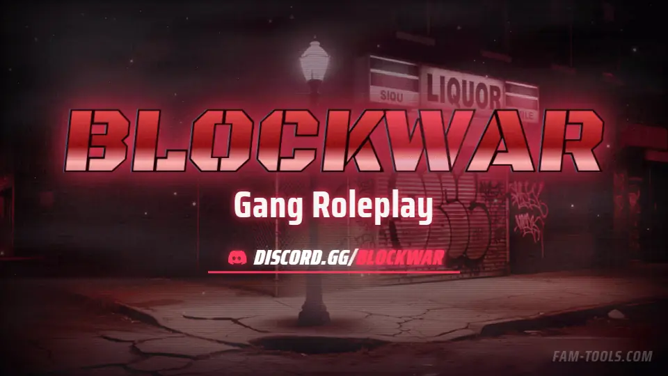 Gang Corner Grunge rendered as a twitch offline screen at 1920 by 1080 pixels