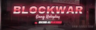 Gang Corner Painted rendered as a twitch panel at 320 by 100 pixels