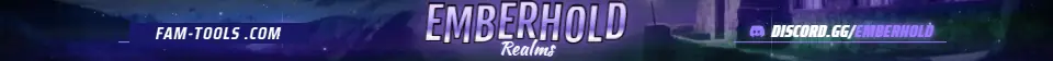 High Fantasy Photoreal rendered as a fivem info banner at 1865 by 108 pixels