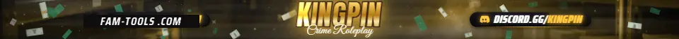 Money Vault Photoreal rendered as a fivem info banner at 1865 by 108 pixels