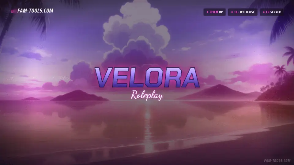 Neon Shore Anime rendered as a fivem loading screen at 1920 by 1080 pixels