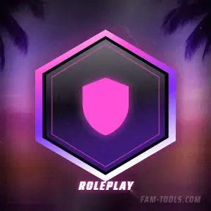 Neon Shore Photoreal rendered as a discord profile picture at 300 by 300 pixels