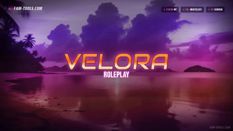 Neon Shore Grunge rendered as a fivem loading screen at 1920 by 1080 pixels