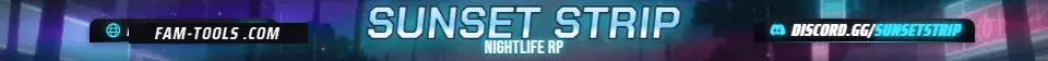 Palm Boulevard Anime rendered as a fivem info banner at 1865 by 108 pixels