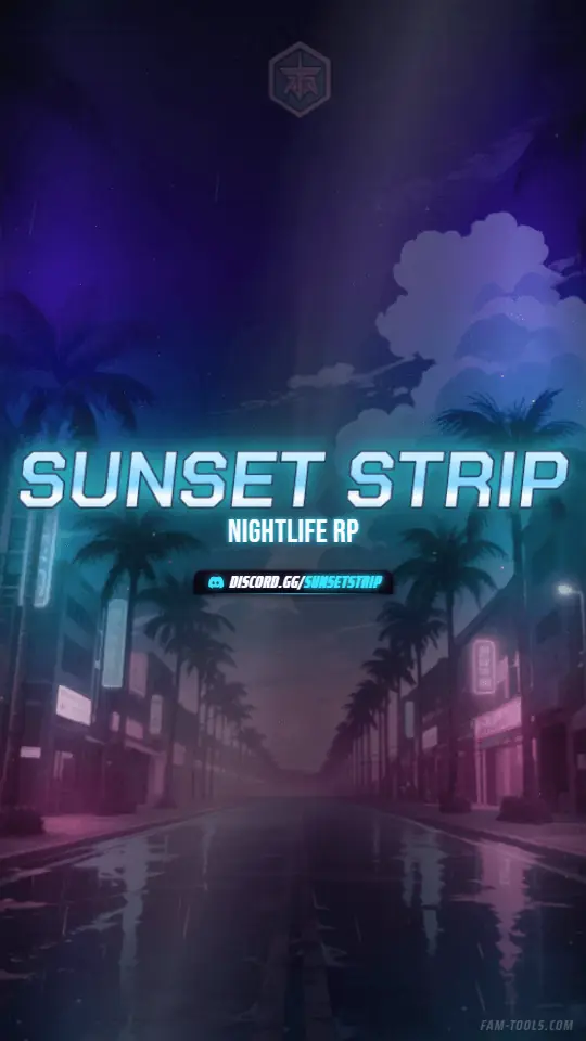 Palm Boulevard Anime rendered as a story / reel at 1080 by 1920 pixels