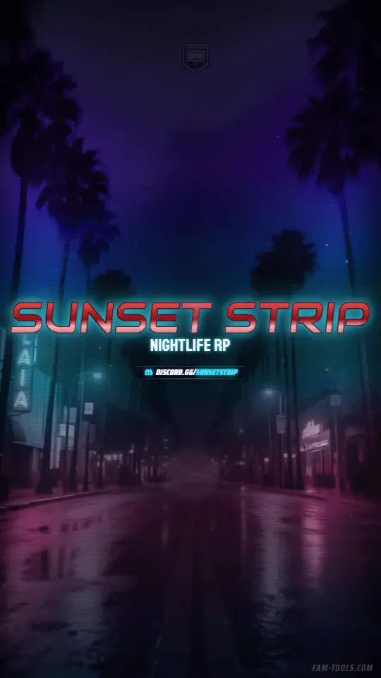 Palm Boulevard Grunge rendered as a story / reel at 1080 by 1920 pixels