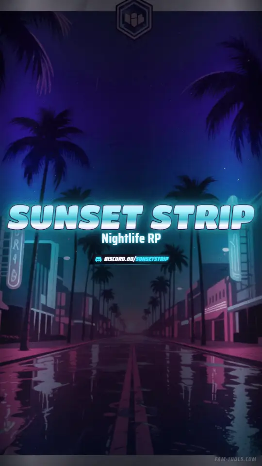 Palm Boulevard Painted rendered as a story / reel at 1080 by 1920 pixels