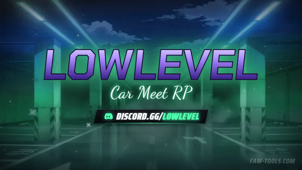 Parking Meet Anime rendered as a twitch offline screen at 1920 by 1080 pixels