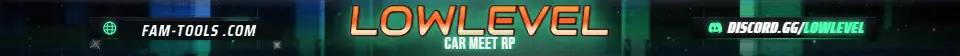 Parking Meet Grunge rendered as a fivem info banner at 1865 by 108 pixels