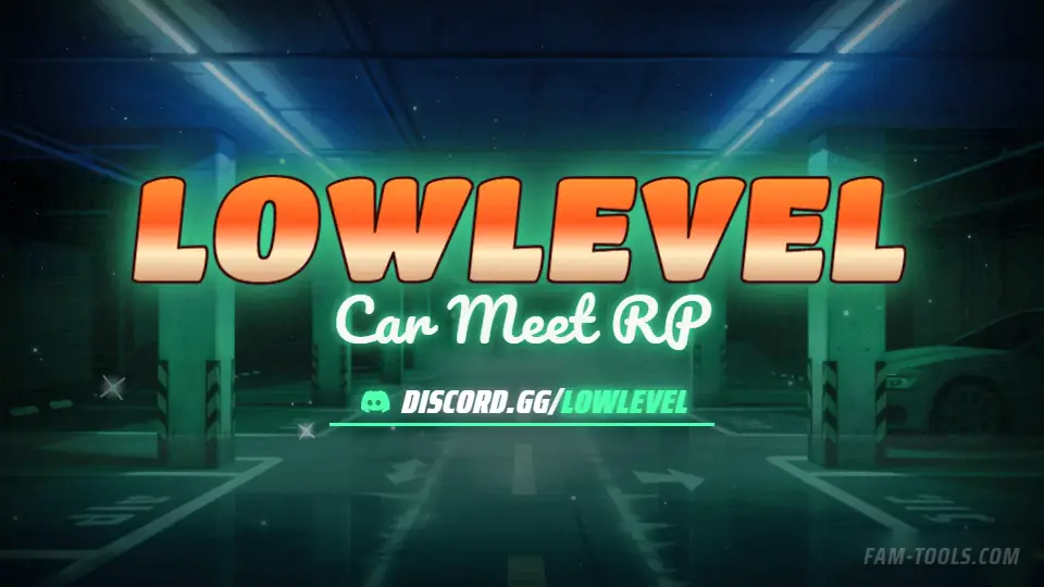 Parking Meet Painted rendered as a twitch offline screen at 1920 by 1080 pixels