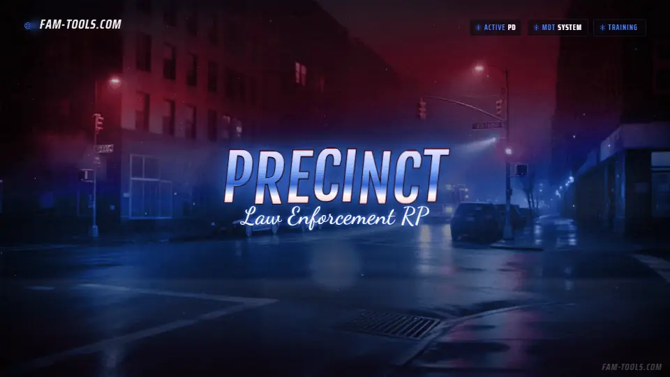 Patrol Night Photoreal rendered as a fivem loading screen at 1920 by 1080 pixels