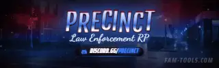 Patrol Night Photoreal rendered as a twitch panel at 320 by 100 pixels