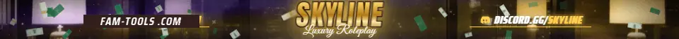 Penthouse Photoreal rendered as a fivem info banner at 1865 by 108 pixels